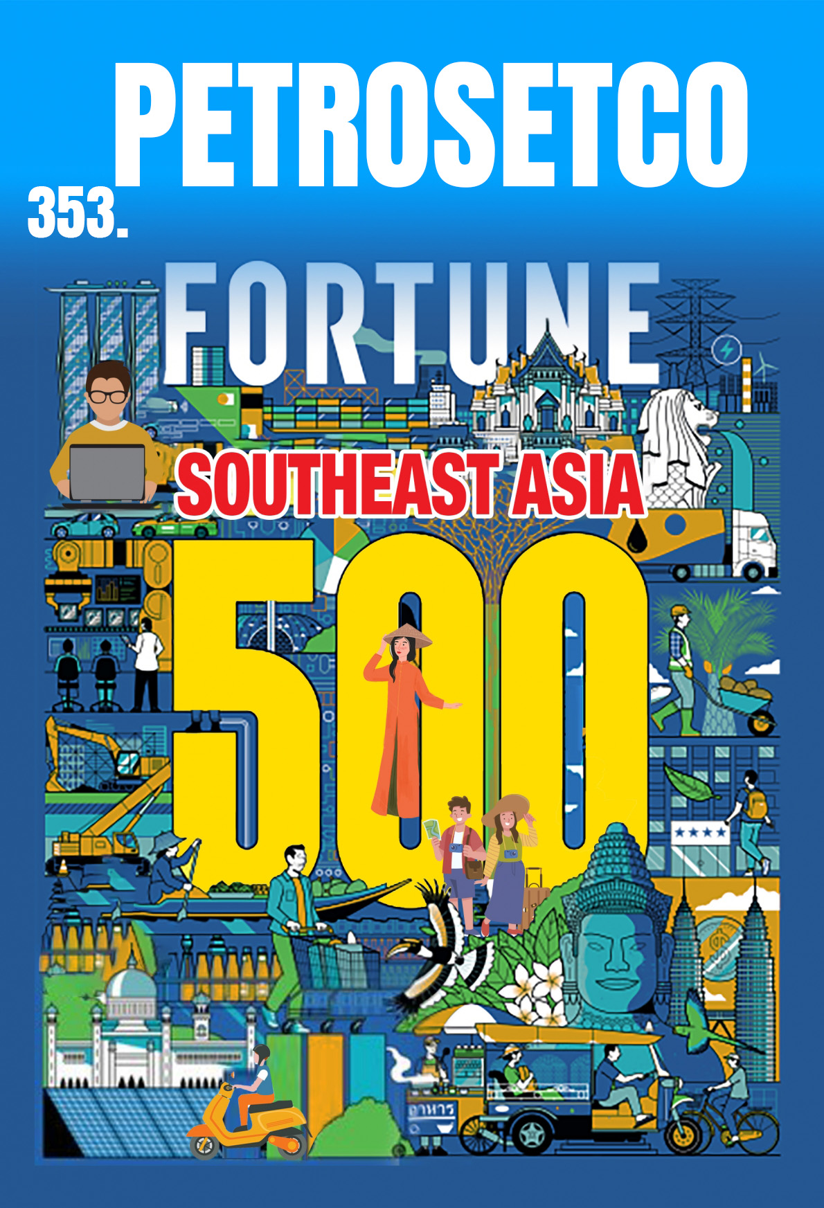 PETROSETCO Ranks Among Southeast Asia
