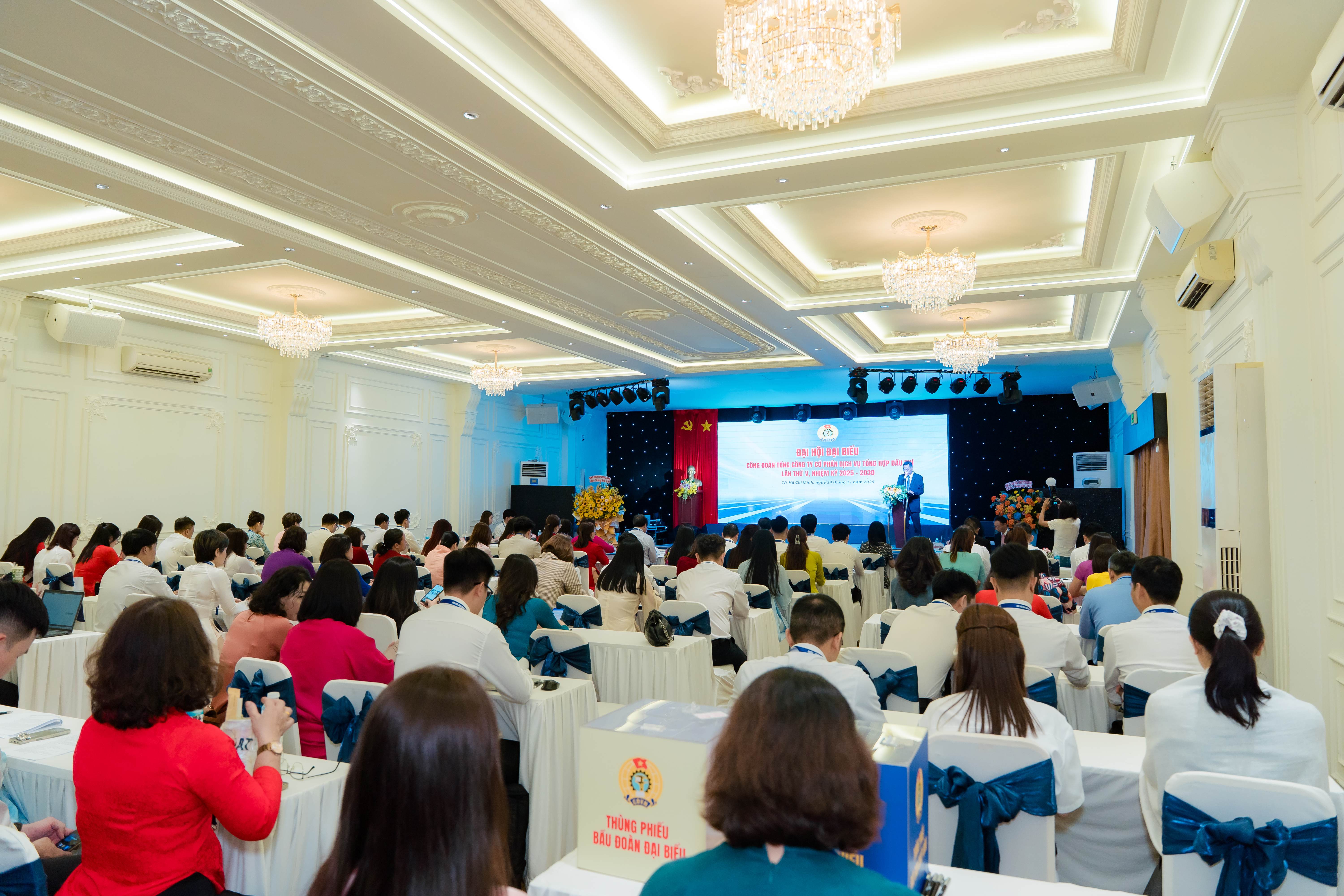 Đại hội Công đoàn PETROSETCO lần thứ V, nhiệm kỳ 2025-2030: Đoàn kết - Chủ động - Thích ứng - Vượt xa