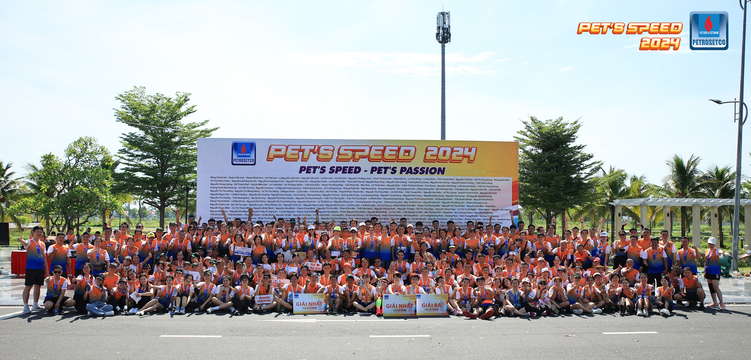 PETROSETCO Tổ chức thành công Giải chạy PET’S SPEED 2024 – Chào mừng 28 năm thành lập Tổng Công ty